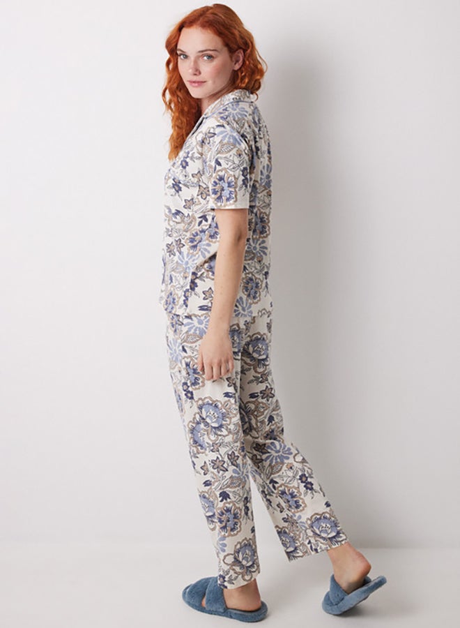 women'secret Capri Classic Pyjamas Cotton Flowers  - Image 3