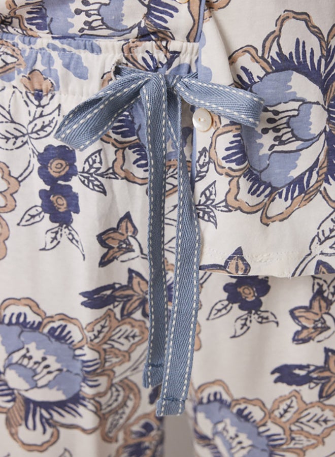women'secret Capri Classic Pyjamas Cotton Flowers  - Image 4