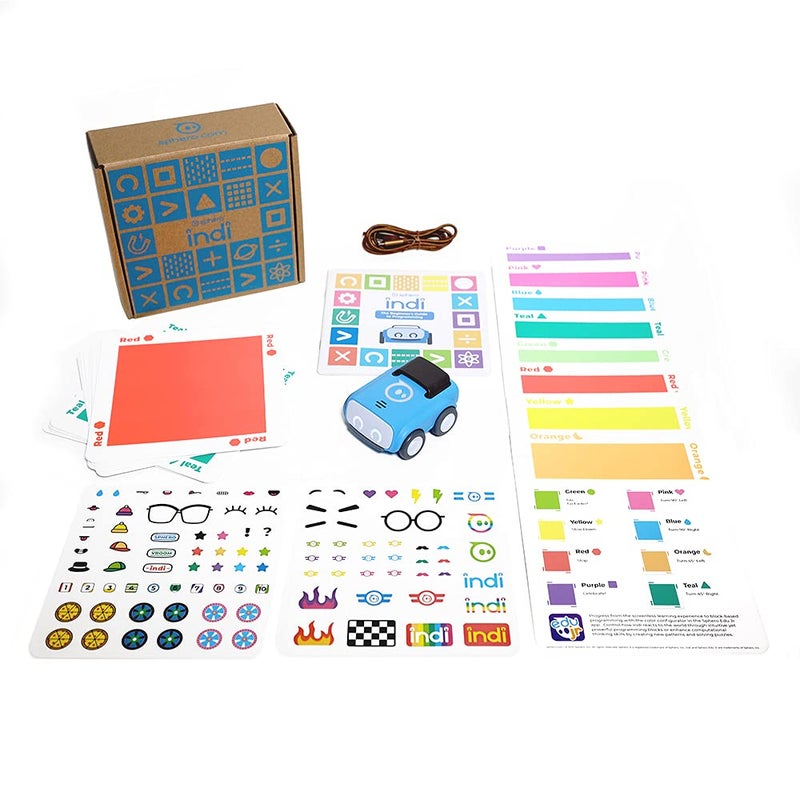 Sphero Indi AtHome Learning Kit  Screenless Coding Robot for Kids 4  Build Mazes Learn Computational Thinking  Problem Solve Like an Engineer  Educational STEM Toy for Creative Minds - Image 2