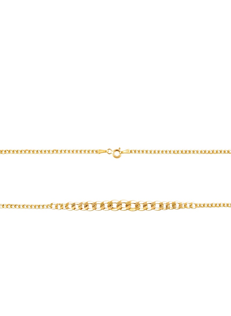 BAFLEH JEWELLERY - 18K Gold Herringbone Chain Necklace - Image 1
