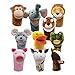 Get Ready Kids BigMouth Animal Hand Puppets Set of 10 Plush Toy for Toddlers 13 Kids Ages 48 Includes Monkey Tiger Pig Lion Cow More Soft Animal Puppets for Learning Fun - Image 4