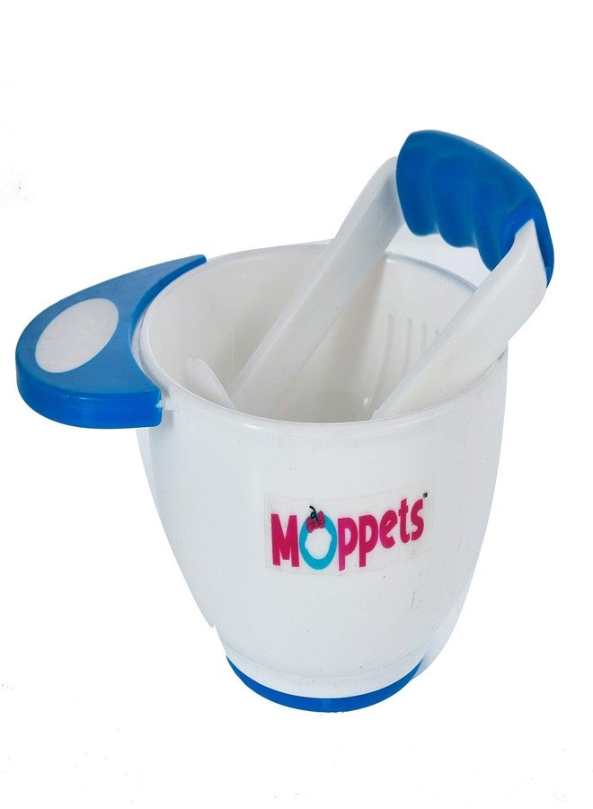Moppets 2 Pc Baby Feeding Bowl Set (Blue) - Image 2