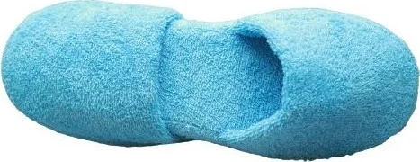 Ender Home Towel Bathroom Home Hotel Maternity Slippers Non-Slip Closed Toe Slippers 36 - 38-Blue