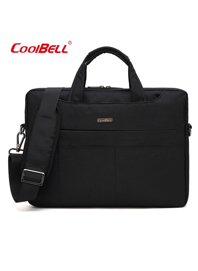 CoolBELL - Men's Multi-Functional Laptop Bag Briefcase Black - Image 1