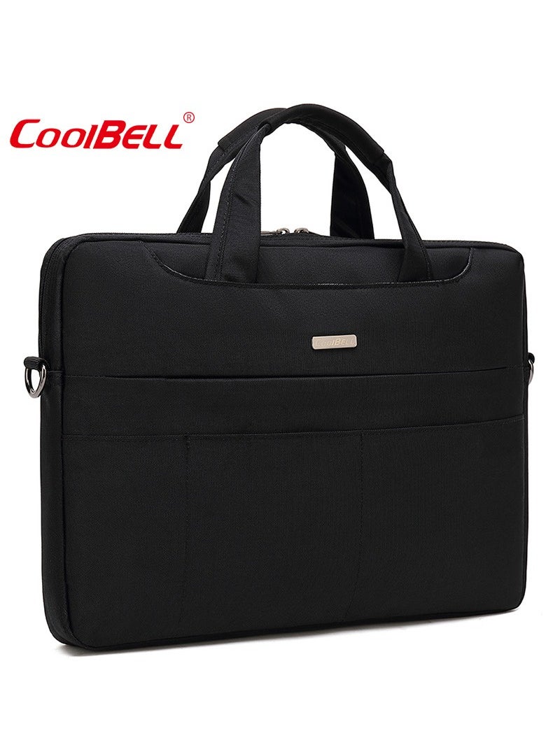 CoolBELL - Men's Multi-Functional Laptop Bag Briefcase Black - Image 1