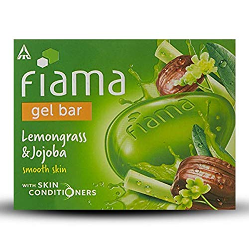 Fiama Gel Bar, Lemongrass and Jojoba for smooth skin, with skin conditioners, 125g (Pack of 3) - Image 1