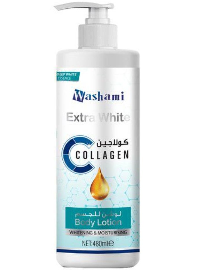 لوشن الجسم بالكولاجين الأبيض الإضافي 480 مل