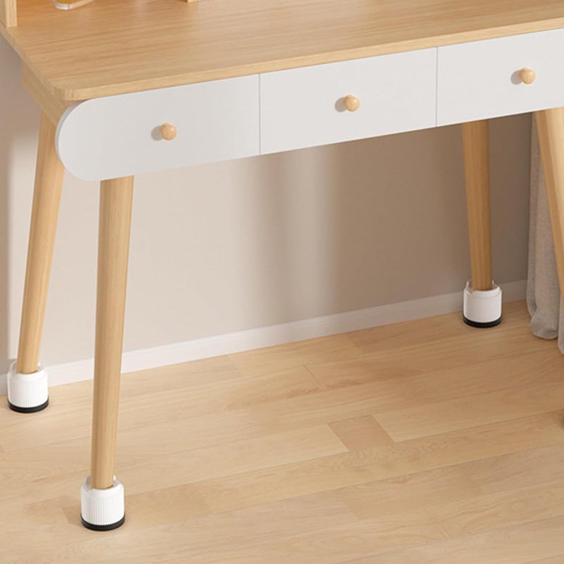 Multi Purpose Furniture Risers Stackable Anti-Slip Bed Risers for Height Enhancing Sofas Tables Bathroom Furniture Leveling Feet - Image 2