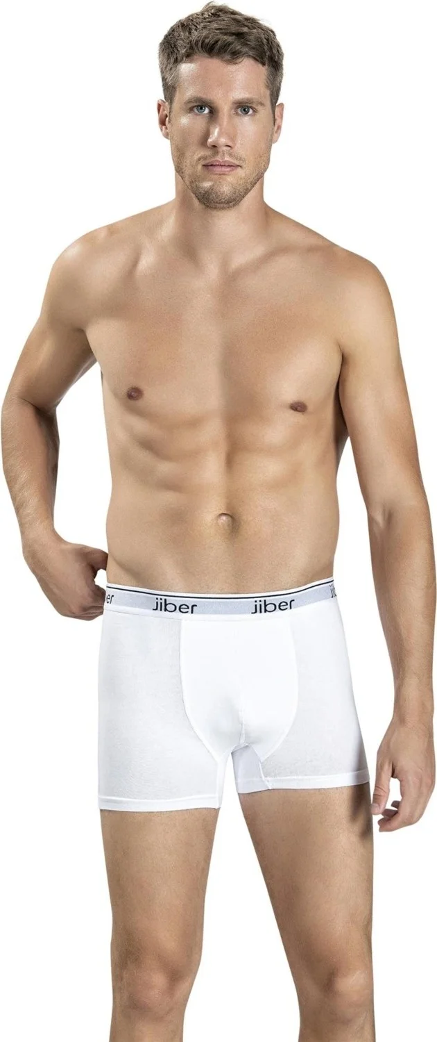 جيبر Men's Cotton Lycra Boxer 156 - 6 Pieces