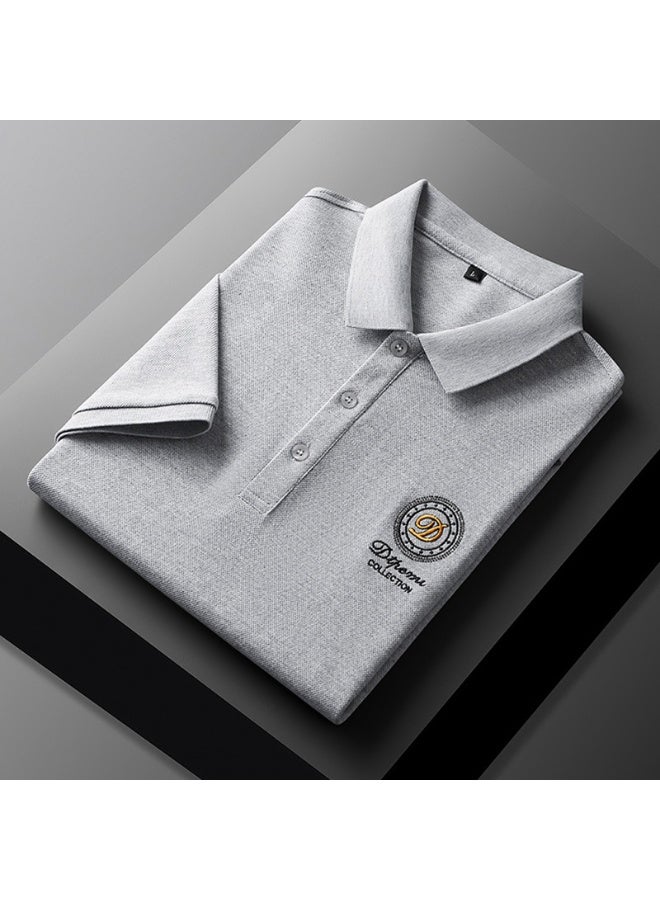 D DESIGNS Short Sleeve Polo Shirt Men Summer Trend Design Brand Embroidery  Cool Breathable Casual T-shirt Men's Clothing - Image 2