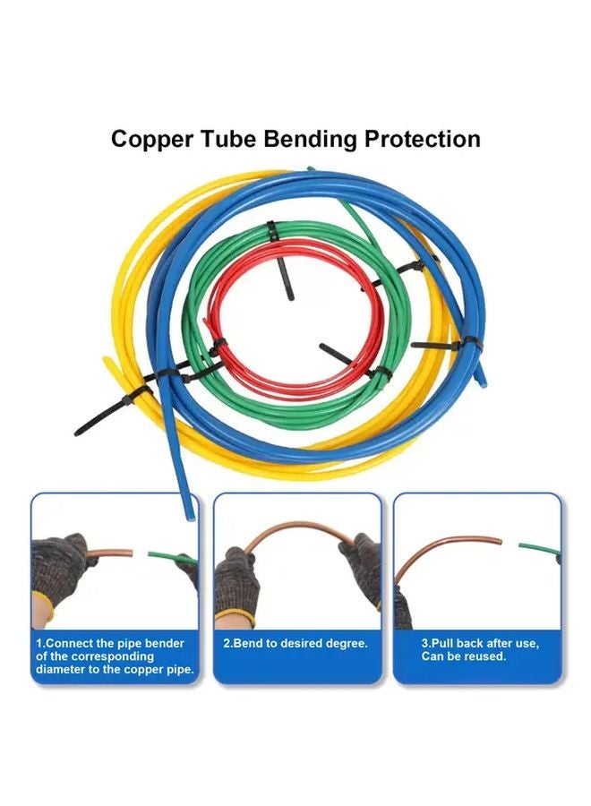 4pcs AC Copper Pipe Bender Flexible Design Simple Bending Tool Auto Repair - Image 4