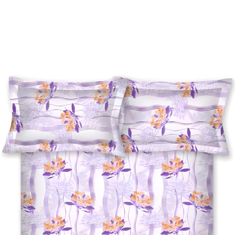 Bombay Dyeing Epigram Collection Queen Size Bedsheet 120 TC, 100% Pure Cotton Premium Bedsheet with 2 Pillow Covers | 2.24 M X 2.54 M | - Image 3