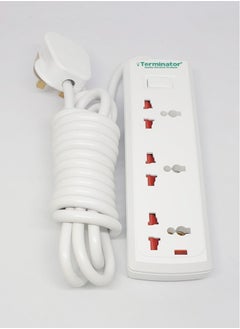 Terminator Universal Power Extension 3 Socket 3Meter Cable  - Image 3
