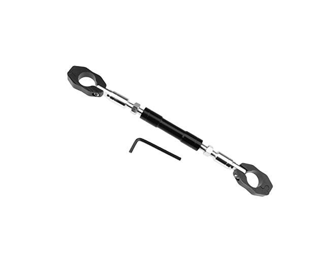 Gear Up Universal Adjustable Motorcycle Handlebar/Handle Rod Cross Bar for TVS Apache RTR 160 4V (Black) - Image 3