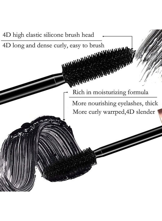 VeniCare 4D Silk Fiber Eyelash Mascara Extension Makeup Waterproof Kit Eye Lashes VeniCare 3 Pack - Image 3