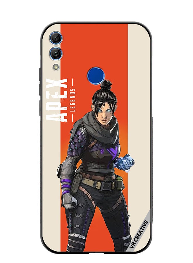 Protective Case Cover For Honor 10 Lite Apex Legends Waraith Design Multicolour
