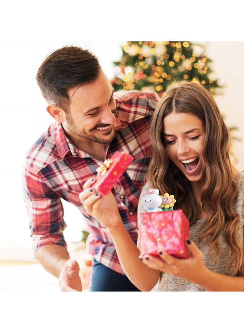 SYOSI Happy Rabbit Music Box, Cute Pet Resin Hand Crank Music Box, for Mom Dad Daughter Son Unique Best Gifts for Birthday Christmas Wedding Valentine's Day - Image 5