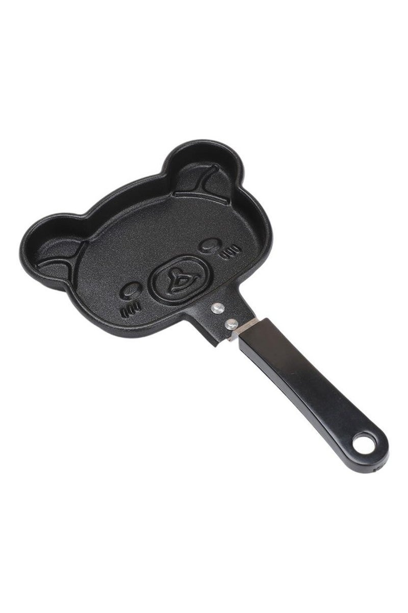 general Household Cartoon Bear Pattern Breakfast Frying Pan Multifunctional Kids Omelette Pan Pan Pan Mini Pancake Pan - Image 1