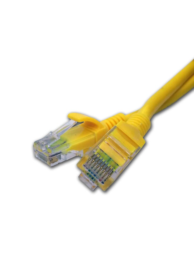 Generic Feinier Yellow Network Cable Household High-speed Indoor Jumper With Crystal Head Finished Super Five Manufacturers Wholesale-Color:Yellow-Line Length:2m  - Image 5