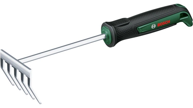 Bosch Hand Rake — For Weeding, Loosening Soil & Removing Small Stones