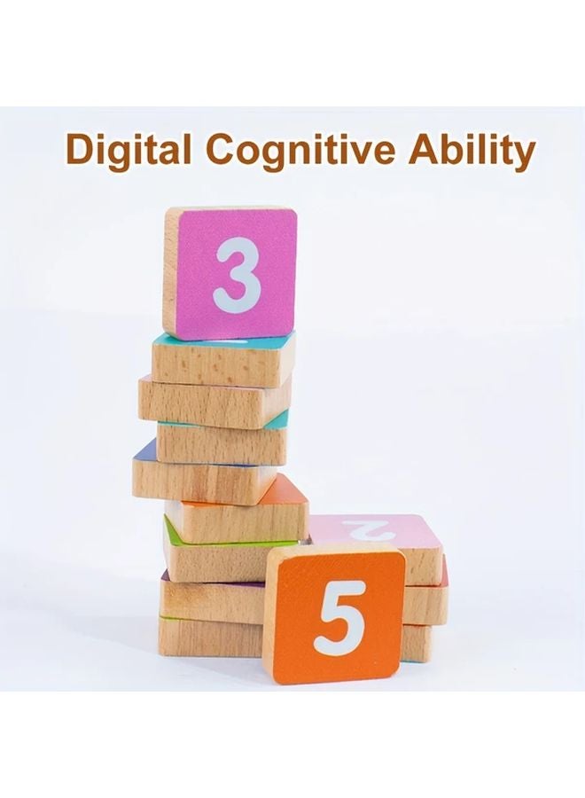 Finger Arithmetic Board Educational Toys For 3 Year Old Kids With Number Blocks Math Operation Cards - Image 5