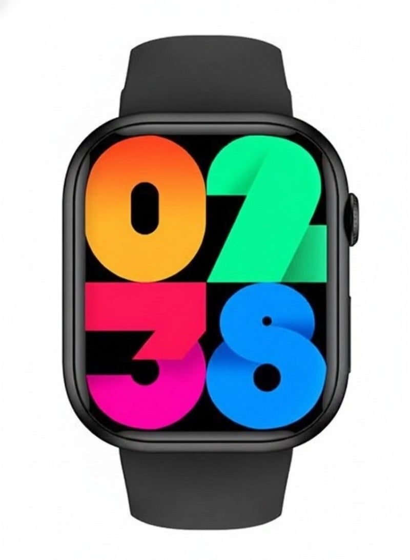 Sports Watch Series 9 AMOLED display Full Screen With Health Fitness Tracker +addition Replacement Size 39 mm-Black - Image 2