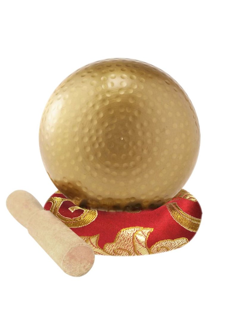 Meditation Singing Bowl Singing Bowl Set Meditation Sound Bowl with Mallet  and Cushion(Random Colour)