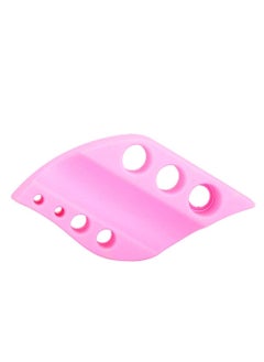 Eyebrow Pen Holder, Silicone Pigment Ink Cotton Swabs Cup Holders Permanent Makeup Supplies()
