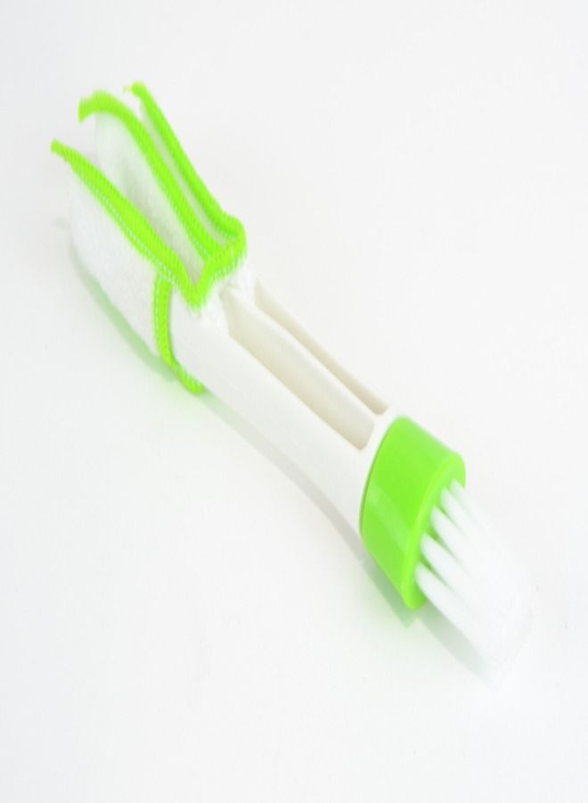 Double Head Multi Use Brush, Duster, Car Air Vent, Conditioner Grille, Auto Detailing Cleaner