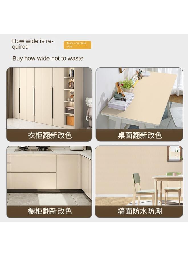 Bluejw Solid Color Wallpaper Modern Simple Plain Grey Matte Aluminum Foil Wallpaper Home Wall Wallpaper Self-Paste Pvc Instant Paste - Image 5