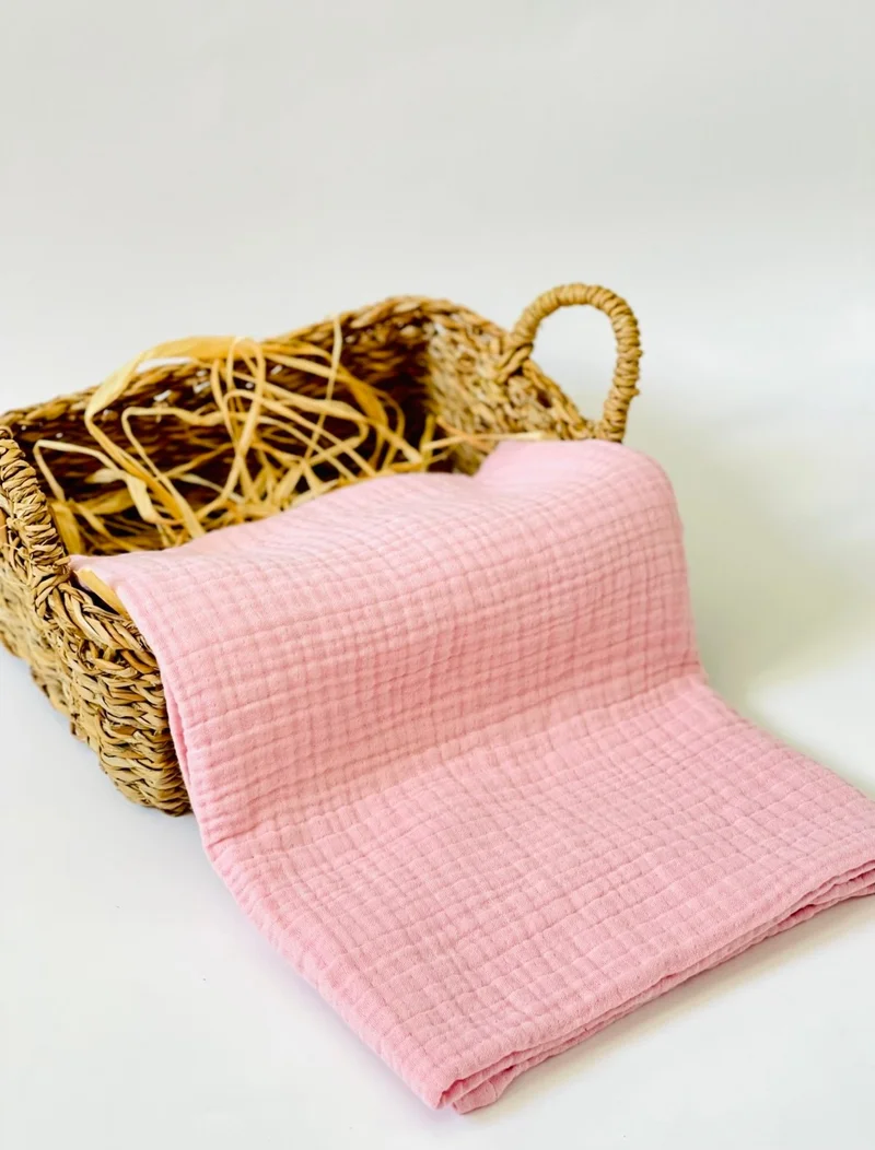 جونييروس 2 Pieces 4 Layers and 2 Layers Multi-Purpose Muslin Cloth Cover Blanket