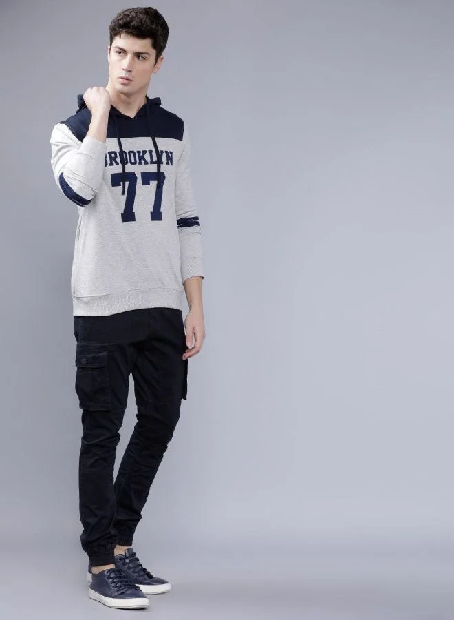 The Indian Garage Co  The Indian Garage Co Men Slim Fit Solid Round Neck Full Sleeves Sweatshirt  | Best Price UAE