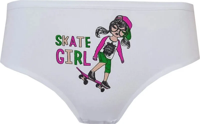Hepsine Rakip Rivaling All 6-Piece Girl's Panties Colorful Patterned Printed Slip Underwear