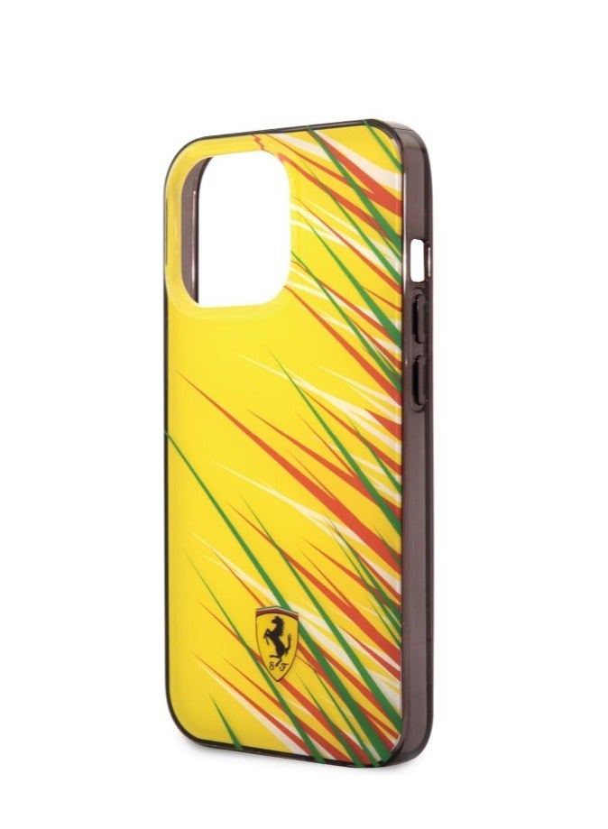 Ferrari غطاء حماية لجهاز ايفون 14 برو - اصفر - Image 3