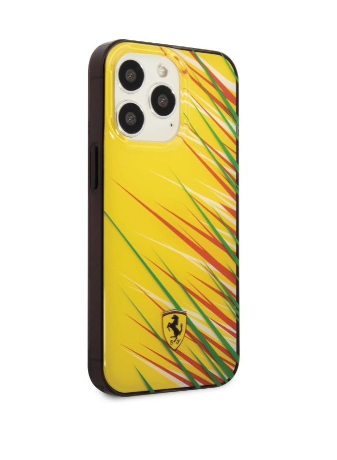 Ferrari غطاء حماية لجهاز ايفون 14 برو - اصفر - Image 5