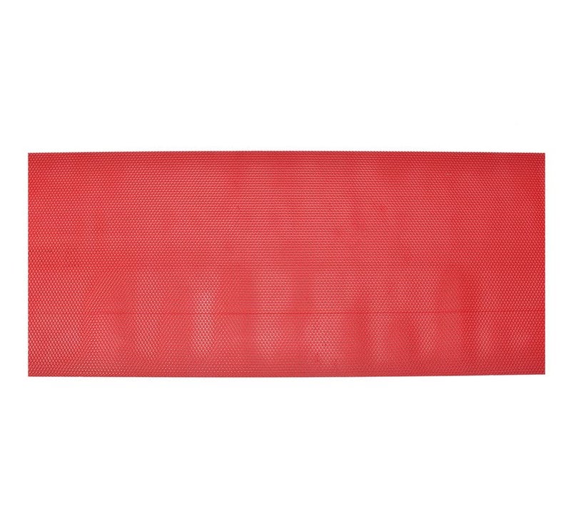 Prisha Cart Anti Skid & Multipurpose Bathroom Mat | Shower Mat | Carpet | Rugs | Rainmat | Swimming Pool Mat || (Red, 4x3 Feet) - Image 3
