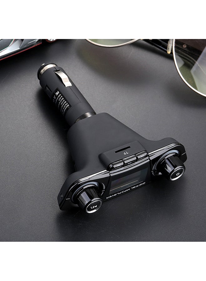 LED Power Modulator Handsfree Car Kit TF Dual USB Music/BT4.0/FM Transmitter - Image 1