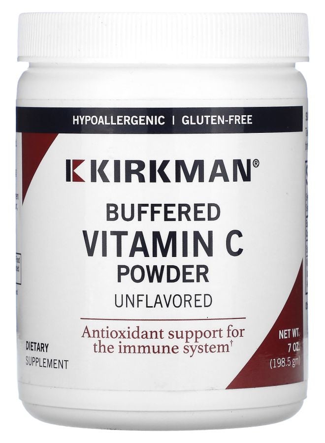 Kirkman Labs Buffered Vitamin C Powder Unflavored 7 oz (198.5 g)