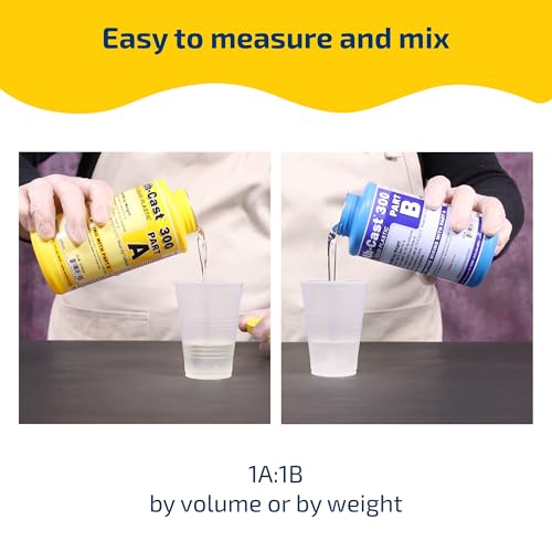 Smooth-On Smooth-Cast 300 - Bright White, Ultra Low Viscosity Liquid Plastic - Gallon Unit - Image 3