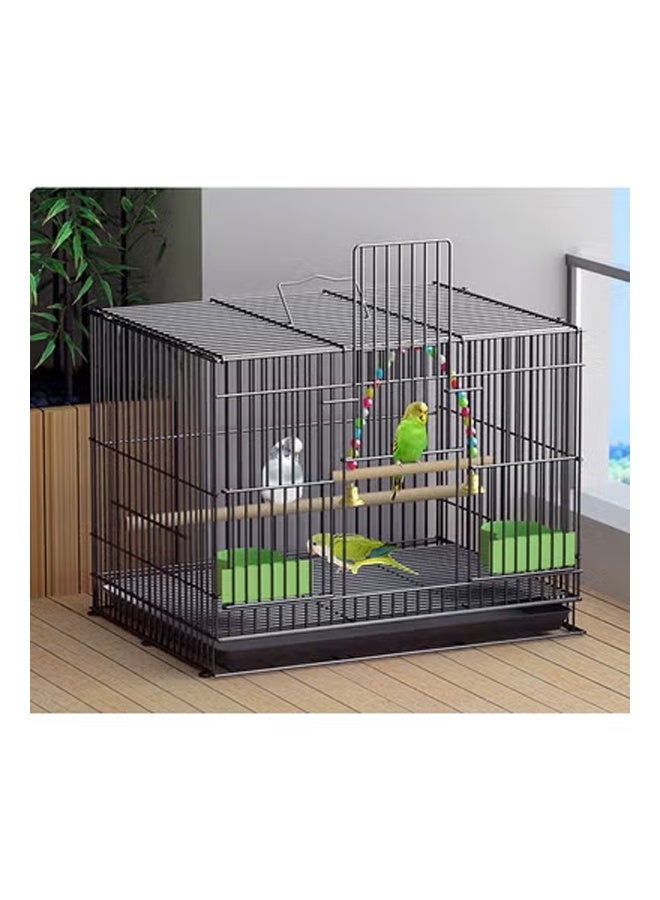 keke Large Metal Pet Cage for Home | Spacious Multi-Pet Indoor Enclosure with Pull-Out Tray - Image 1