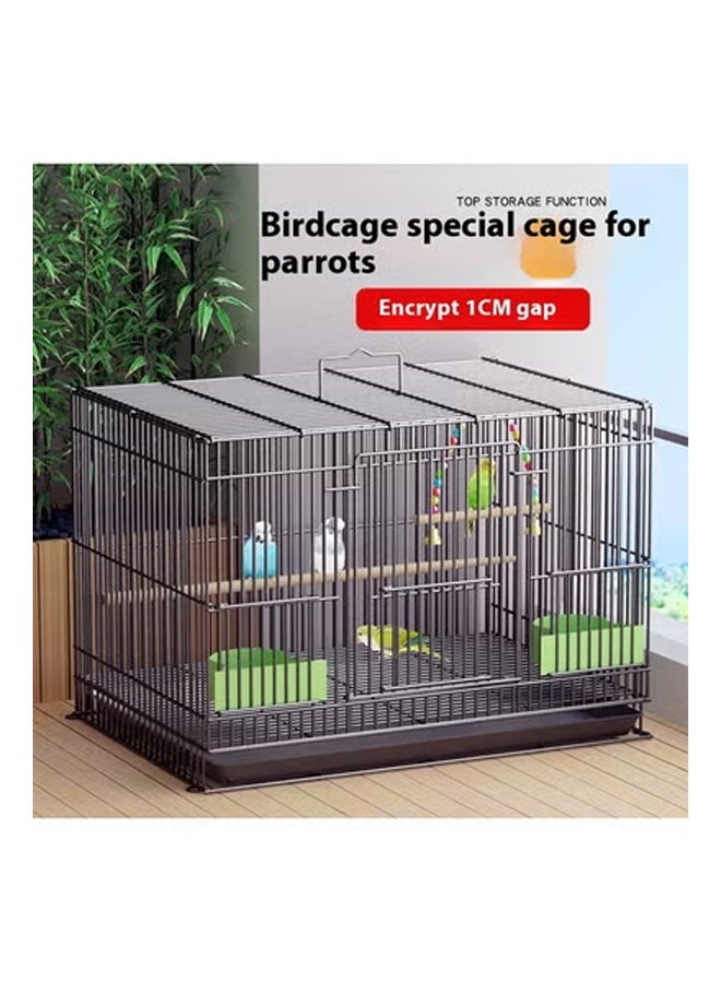 keke Large Metal Pet Cage for Home | Spacious Multi-Pet Indoor Enclosure with Pull-Out Tray - Image 4