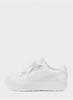 Suede Mayu Heart Patent