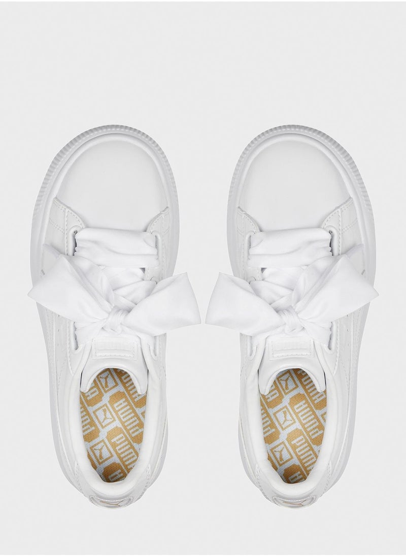 PUMA - Suede Mayu Heart Patent - Image 1