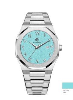 Mens Thin Design Triffany Blue Dial Stainless Steel Watch 41mm - FG7003 - pzsku/ZC5416748DA76A1E16418Z/45/_/1728741209/565ae58b-7043-400d-9c47-7d832c8ae69d