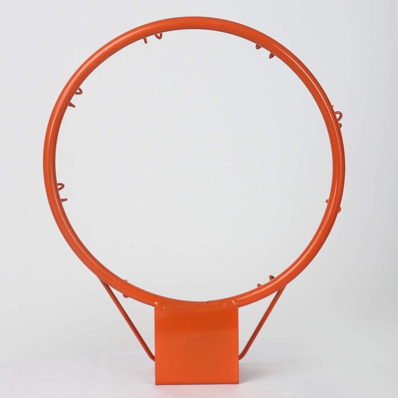 RAISCO Nylon Basketball Ring with Net (36cm Diameter) - Size 6 Ball Compatible | Durable Steel, All-Weather, Cream Net | Easy Mount Hoop for Kids, Youth & Home Play (Made in India) - Image 3