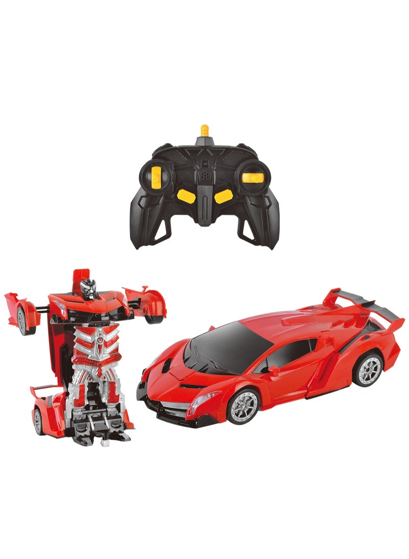 Power Joy Demoz Remote Control Mecha Drive Z Transformation Car 1/14 2.4G with Light and Sound, Assorted 1 Piece (Color May Vary) | Car to Robot Vice Versa | Car for Display | Toy Vehicle | Gift for Collectors and Kids - Image 1