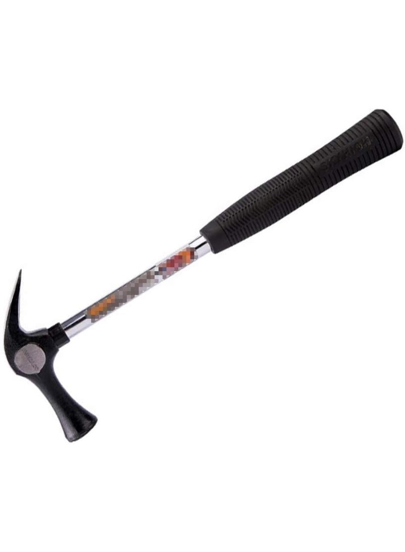 GGOOT Tools Hammer Woodworking Nail Hammer Claw Hammer Round Head High Carbon Steel Pipe Handle Hardware Tool Multi-Function Multi-Specification Multi-Function Hammer (Color : B) (A) - Image 1