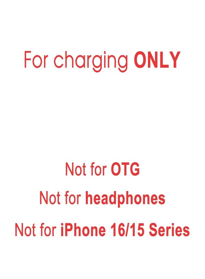 TechMatte USB C Type C to Lightning Adapter 12W Charging Compatible for iPhone 14 & Previous Models iPad iPod AirPods, Not for Headphones/OTG Android Anti-Lost Holder (Blue, 2 Pack) - Image 2