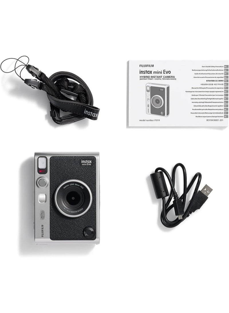 Instax Fujifilm Instax Mini Evo Camera Black - Image 4