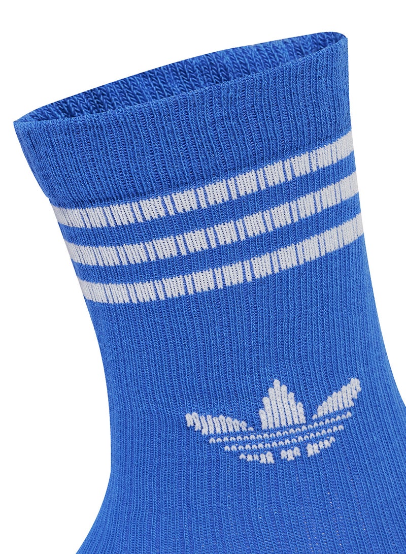 adidas Originals Kids 3 Pack Crew Socks  - Image 3